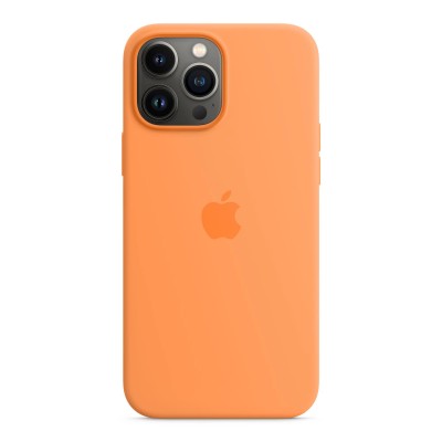 Apple iPhone 13 Pro Max Silicone Case with MagSafe - Marigold (MM2M3)