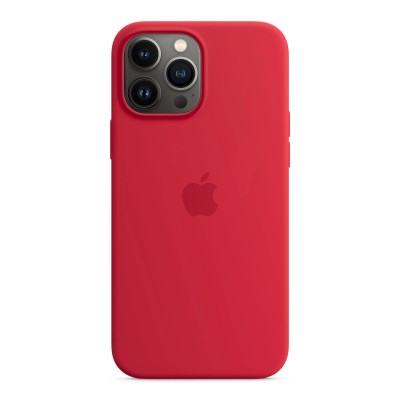 Apple iPhone 13 Pro Max Silicone Case with MagSafe - (PRODUCT)RED (MM2V3)