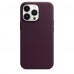 Apple iPhone 13 Pro Leather Case with MagSafe - Dark Cherry (MM1A3)