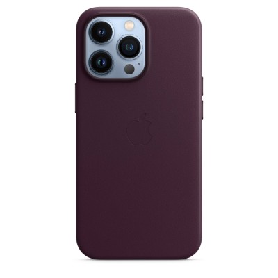 Apple iPhone 13 Pro Leather Case with MagSafe - Dark Cherry (MM1A3)