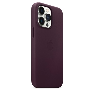 Apple iPhone 13 Pro Leather Case with MagSafe - Dark Cherry (MM1A3)