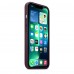 Apple iPhone 13 Pro Leather Case with MagSafe - Dark Cherry (MM1A3)