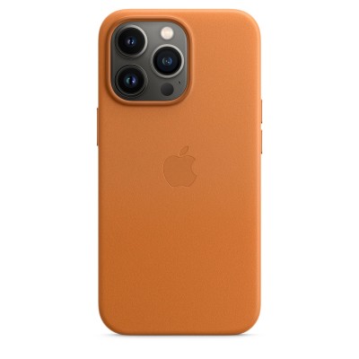 Apple iPhone 13 Pro Leather Case with MagSafe - Golden Brown (MM193)