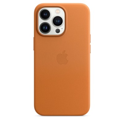 Apple iPhone 13 Pro Leather Case with MagSafe - Golden Brown (MM193)