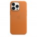 Apple iPhone 13 Pro Leather Case with MagSafe - Golden Brown (MM193)