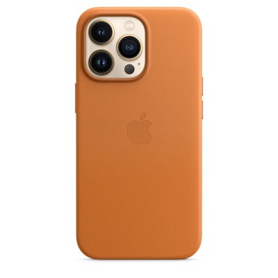 Apple iPhone 13 Pro Leather Case with MagSafe - Golden Brown (MM193)
