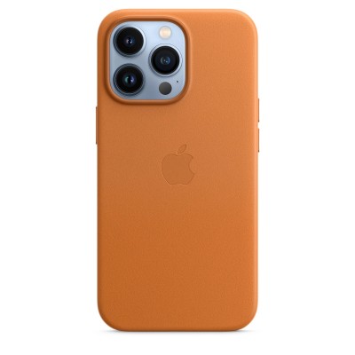 Apple iPhone 13 Pro Leather Case with MagSafe - Golden Brown (MM193)