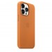 Apple iPhone 13 Pro Leather Case with MagSafe - Golden Brown (MM193)