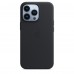 Apple iPhone 13 Pro Leather Case with MagSafe - Midnight (MM1H3)