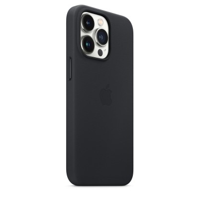Apple iPhone 13 Pro Leather Case with MagSafe - Midnight (MM1H3)