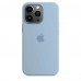Apple iPhone 13 Pro Silicone Case with MagSafe - Blue Fog (MN653)