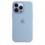 Apple iPhone 13 Pro Silicone Case with MagSafe - Blue Fog (MN653)