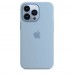 Apple iPhone 13 Pro Silicone Case with MagSafe - Blue Fog (MN653)