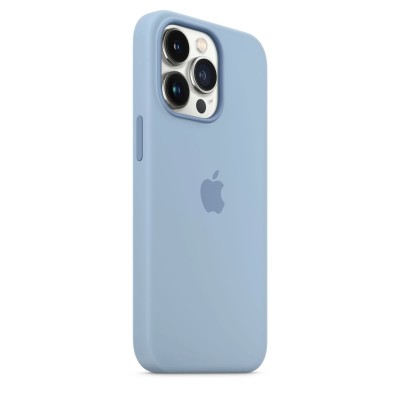 Apple iPhone 13 Pro Silicone Case with MagSafe - Blue Fog (MN653)