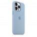 Apple iPhone 13 Pro Silicone Case with MagSafe - Blue Fog (MN653)