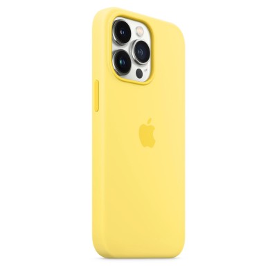 Apple iPhone 13 Pro Silicone Case with MagSafe - Lemon Zest (MN663)