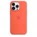 Apple iPhone 13 Pro Silicone Case with MagSafe - Nectarine (MN683)