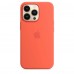 Apple iPhone 13 Pro Silicone Case with MagSafe - Nectarine (MN683)