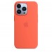 Apple iPhone 13 Pro Silicone Case with MagSafe - Nectarine (MN683)