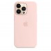 Apple iPhone 13 Pro Silicone Case with MagSafe - Chalk Pink (MM2H3)