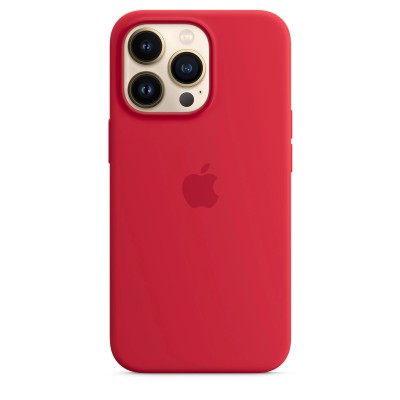 Apple iPhone 13 Pro Silicone Case with MagSafe - (PRODUCT)RED (MM2L3)