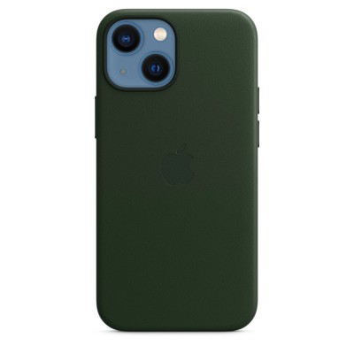 Apple iPhone 13 mini Leather Case with MagSafe - Sequoia Green (MM0J3)