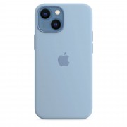 Apple iPhone 13 mini Silicone Case with MagSafe - Blue Fog (MN5W3)