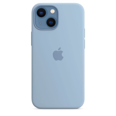 Apple iPhone 13 mini Silicone Case with MagSafe - Blue Fog (MN5W3)