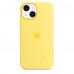 Apple iPhone 13 mini Silicone Case with MagSafe - Lemon Zest (MN5X3)