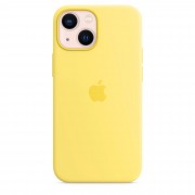 Apple iPhone 13 mini Silicone Case with MagSafe - Lemon Zest (MN5X3)