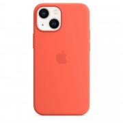 Apple iPhone 13 mini Silicone Case with MagSafe - Nectarine (MN603)