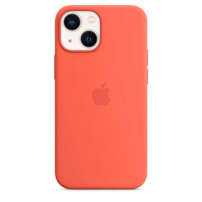 Apple iPhone 13 mini Silicone Case with MagSafe - Nectarine (MN603)