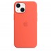 Apple iPhone 13 mini Silicone Case with MagSafe - Nectarine (MN603)