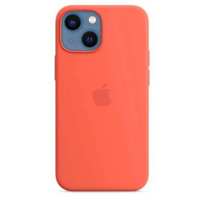 Apple iPhone 13 mini Silicone Case with MagSafe - Nectarine (MN603)