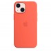 Apple iPhone 13 mini Silicone Case with MagSafe - Nectarine (MN603)