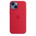 Apple iPhone 13 mini Silicone Case with MagSafe - (PRODUCT)RED (MM233)