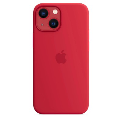 Apple iPhone 13 mini Silicone Case with MagSafe - (PRODUCT)RED (MM233)