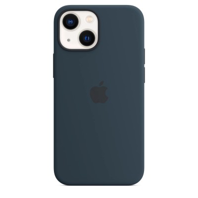 Apple iPhone 13 mini Silicone Case with MagSafe - Abyss Blue (MM213)