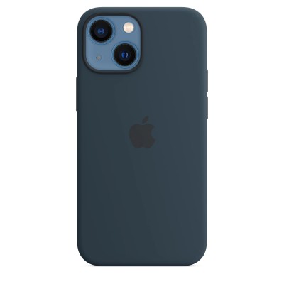 Apple iPhone 13 mini Silicone Case with MagSafe - Abyss Blue (MM213)