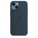 Apple iPhone 13 mini Silicone Case with MagSafe - Abyss Blue (MM213)