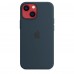 Apple iPhone 13 mini Silicone Case with MagSafe - Abyss Blue (MM213)