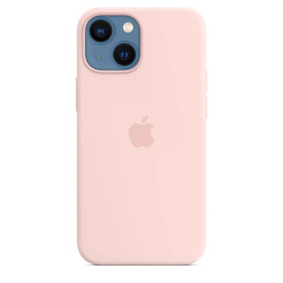 Apple iPhone 13 mini Silicone Case with MagSafe - Chalk Pink (MM203)