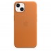 Apple iPhone 13 Leather Case with MagSafe - Golden Brown (MM103)
