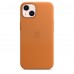 Apple iPhone 13 Leather Case with MagSafe - Golden Brown (MM103)