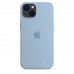 Apple iPhone 13 Silicone Case з MagSafe - Blue Fog (MN613)