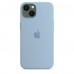 Apple iPhone 13 Silicone Case з MagSafe - Blue Fog (MN613)
