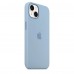 Apple iPhone 13 Silicone Case з MagSafe - Blue Fog (MN613)