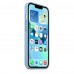 Apple iPhone 13 Silicone Case з MagSafe - Blue Fog (MN613)