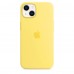 Apple iPhone 13 Silicone Case with MagSafe - Lemon Zest (MN623)