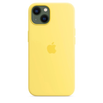 Apple iPhone 13 Silicone Case with MagSafe - Lemon Zest (MN623)